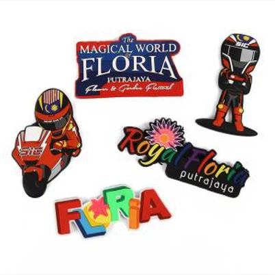 PVC 3D ledusskapja magnēti