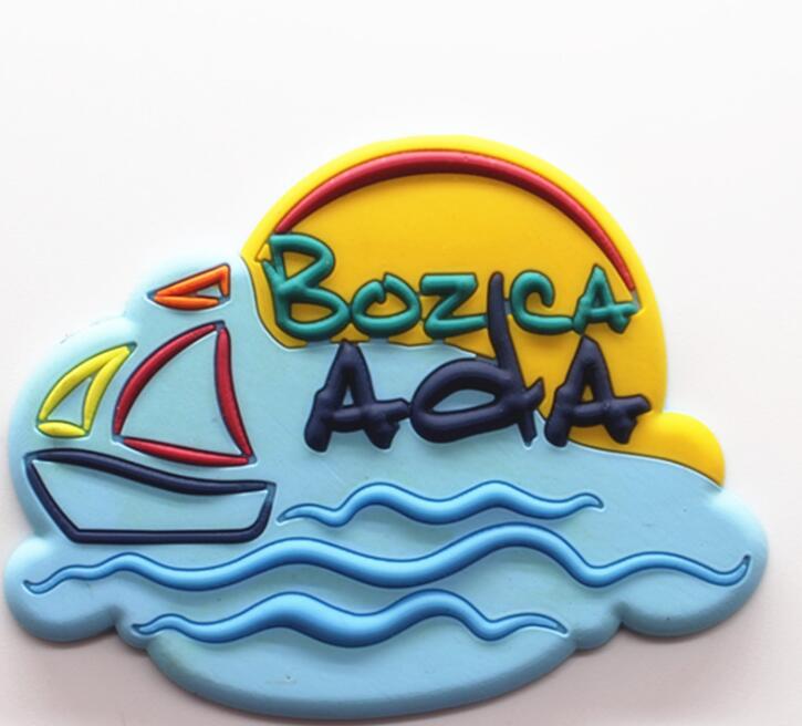 Pvc Rubber Fridge Magnet For Christmas Gift