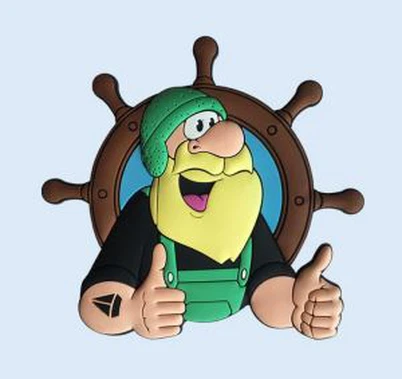 3D silīcija ledusskapja magnēts Suvenīru gumijas ledusskapja magnēts